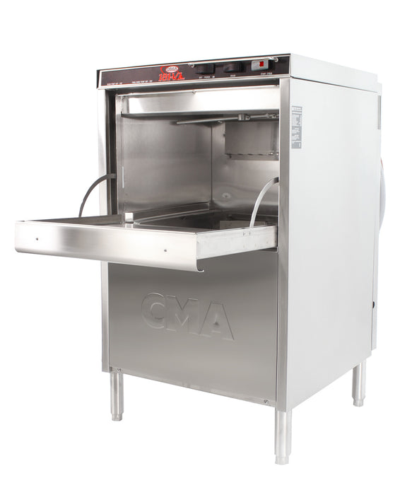 CMA Dishmachines 181-VL High Temperature Energy Recovery Undercounter Glass Washer - 208-230V, Single Phase