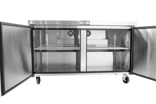 Atosa MGF8407GR 60" Undercounter Freezer Reach-in Two-section