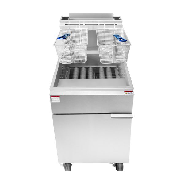 CookRite ATFS-75, 150,000 Btu Gas Free Standing Fryer, 75 Lb