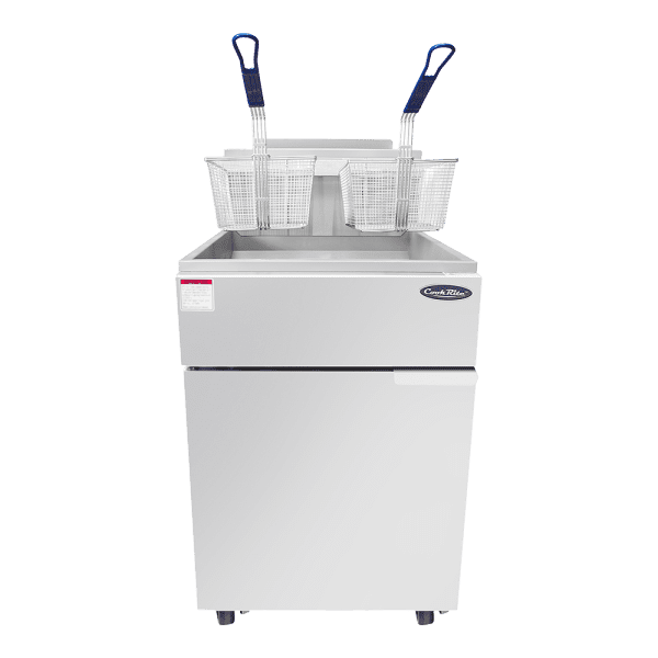 CookRite ATFS-75, 150,000 Btu Gas Free Standing Fryer, 75 Lb