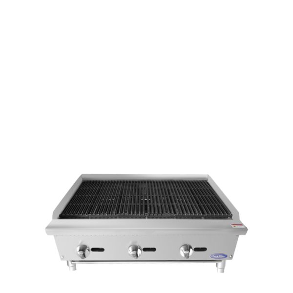 CookRite ATRC-36, 36" Countertop Gas Charbroiler, Radiant, 105,000 Btu