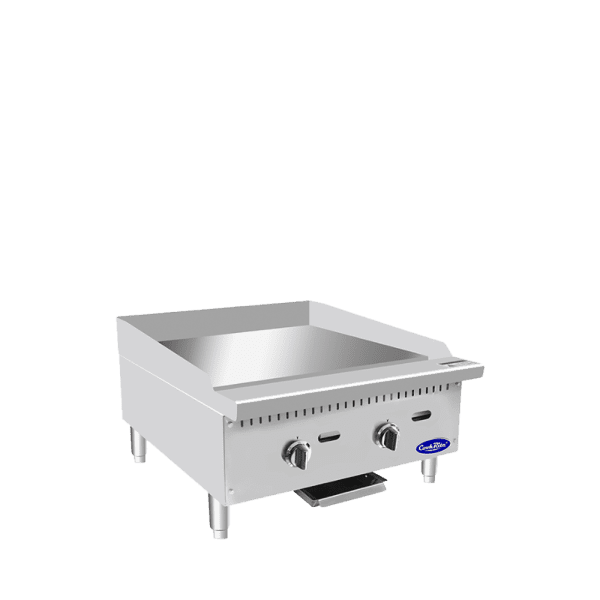 CookRite ATTG-24, 50,000 Btu Countertop Gas Griddle, Thermostatic Controls