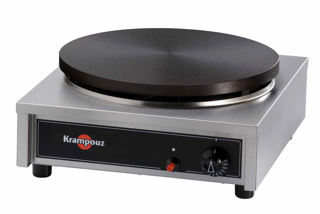 Krampouz CGCID4 15 3/4" Cast Iron Natural Gas Crepe Maker - 24,000 BTU