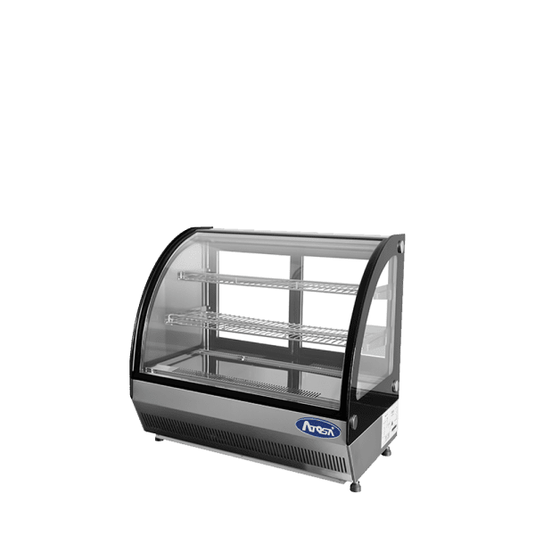 Atosa CRDC-35, 28" Curved Glass Refrigerated Countertop Display Case