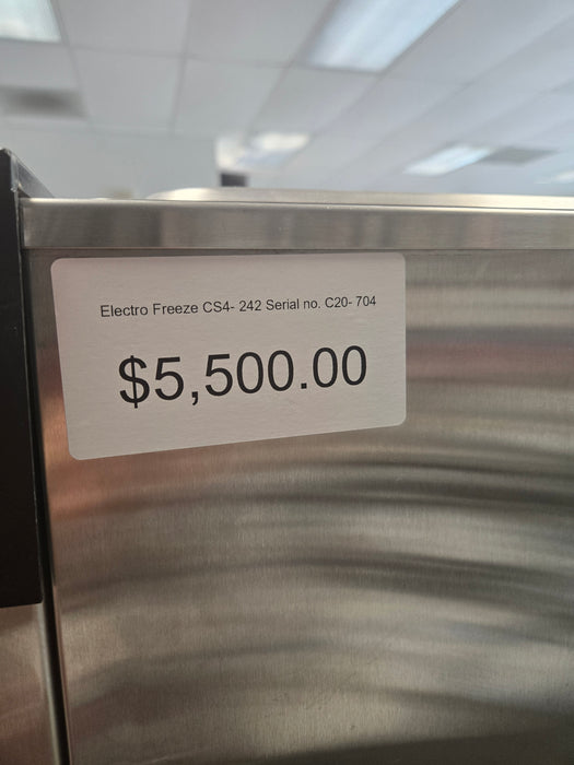 Used Electro Freeze Model #CS4 Soft Serve Machine