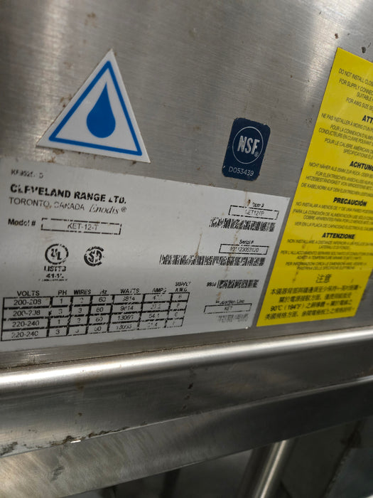 Used Cleveland Tilt Kettle