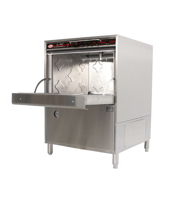 CMA L-1C Low Temperature Undercounter Glasswasher with 11" Door Opening - No Heater, 115V