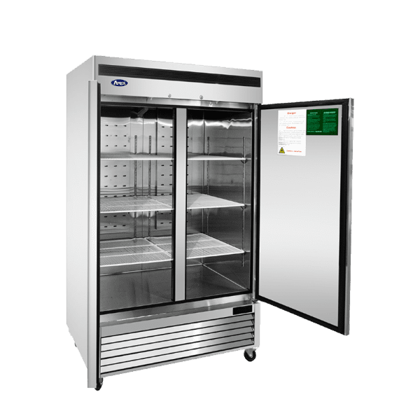 Atosa MBF8507GR- Bottom Mount Two (2) Door Reach-in Refrigerator