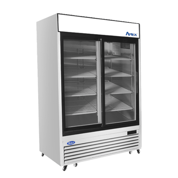 Atosa MCF8709GR Refrigerator Merchandiser Two-section 54-2/5"W X 29-7/10"D X 81-1/5"H