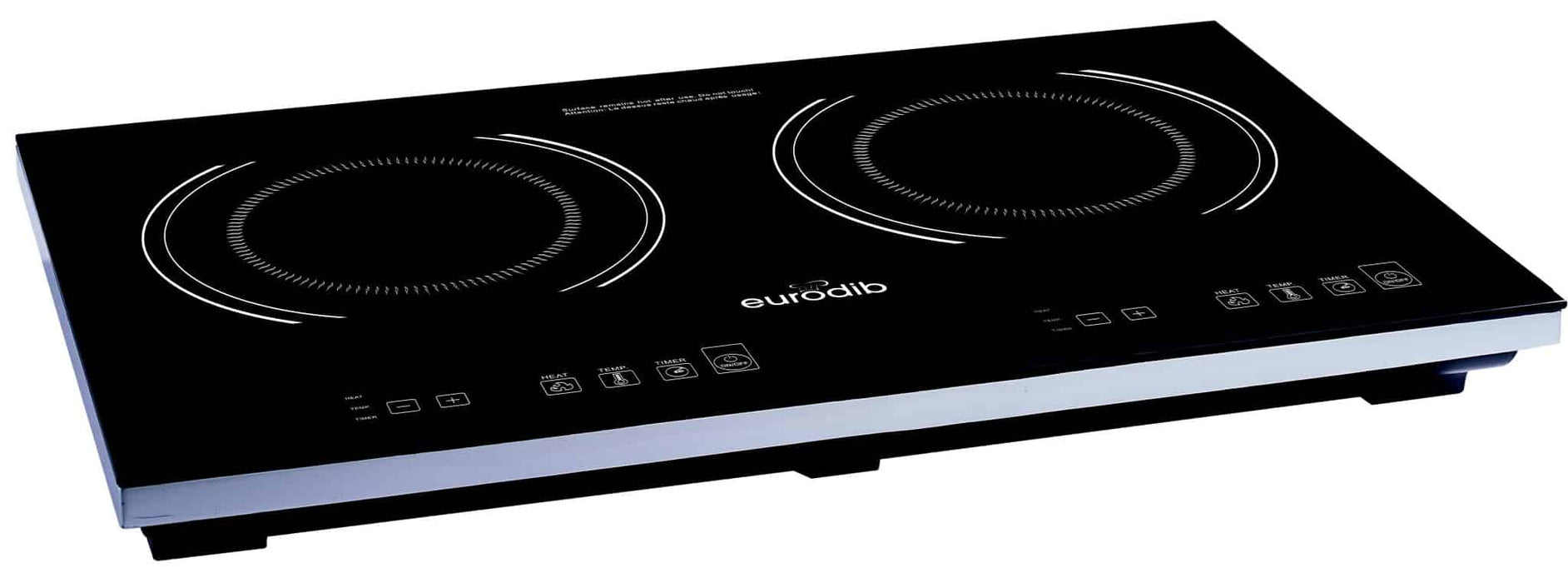 Eurodib S2F2 Countertop Induction Range w/ (2) Burners, 120v/1ph