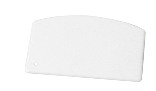 Winco Small Plastic Dough Scraper (Pack of 6)
