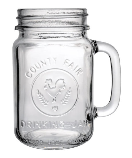 Libbey 97085 16 1/2 oz County Fair Drinking Jar