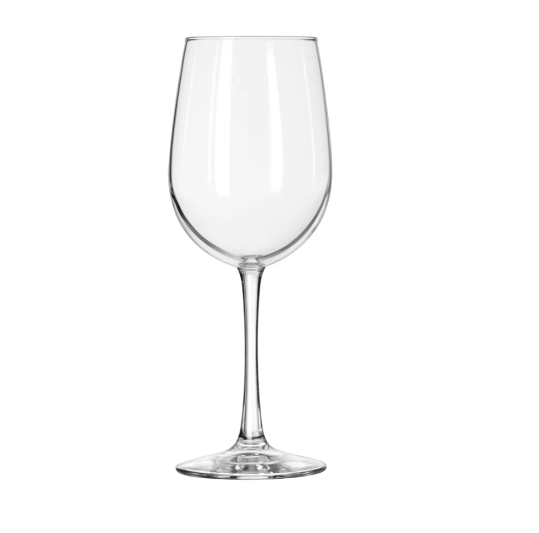 Libbey 7510 16 oz Vina Tall Wine Glass - Safedge Rim & Foot Guarantee