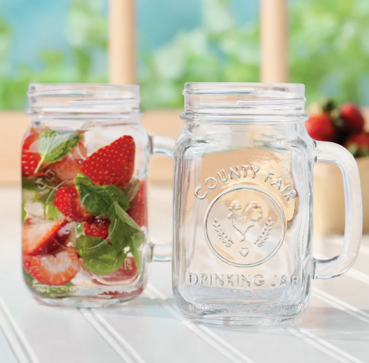 Libbey 97085 16 1/2 oz County Fair Drinking Jar