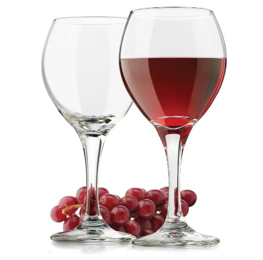 Libbey 3014 13 1/2 oz Perception Red Wine Glass - Safedge Rim & Foot