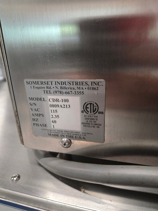 Used Somerset Dough Sheeter