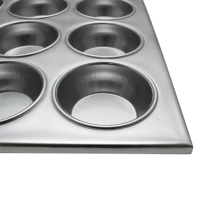 Thunder Group ALKMP012 Muffin Pan 12 Cup 3-1/2 Oz. Each Cup