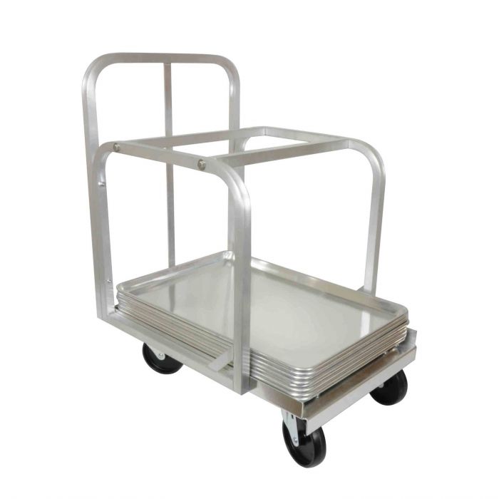 Thunder Group ALSC1826 Sheet Pan Truck 20-3/4" X 28-1/4" X 33-3/8" Holds (54) 18" X 26" Pans Or (108) 18" X 13" Pans