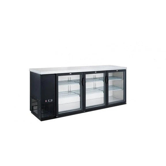 Duckers DBB72-H3 3 Door Bar and Beverage Cooler (Hinge Doors)