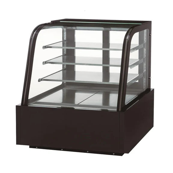 Duckers DDM48R-CB Curved Glass 48" Cake Showcase