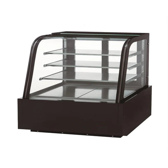 Duckers DDM60R-CB Curved Glass 60" Cake Showcase