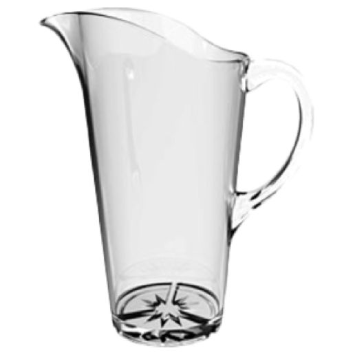 Thunder Group PLTHWP015C Water Pitcher 1.5 Liter (51 Oz.) Capacity 9-1/2"H